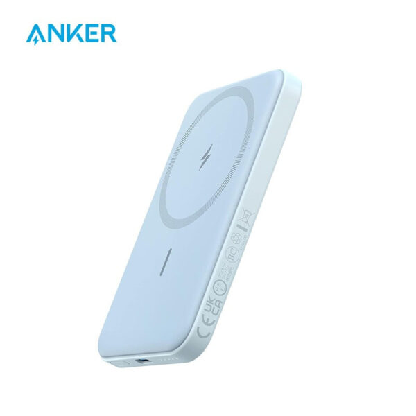 Anker Magnetic Portable Charger, 5,000mAh Wireless Portable Charger with USB-C Cable, Battery Pack, for iPhone 15/15 Plus/15 Pro/15 Pro Max, iPhone 14/13/12 Series and more (Refurbished) - Image 4