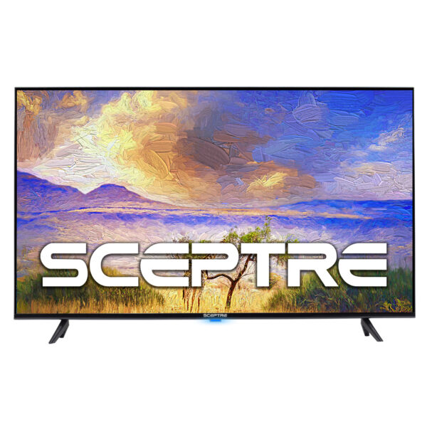 Sceptre 43" Flat Panel TV 1080p LED Television FHD Edgeless Design 1920x1080 CEC MEMC 120 Built-in Dual 10W Stereo Speakers Black - Image 3