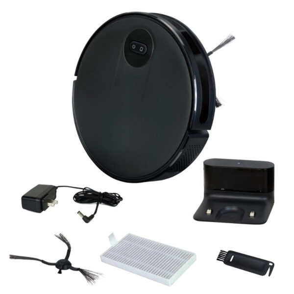 EV3320 Robot Vacuum - Wi-Fi App Controlled Auto-Docking 8 Cleaning Modes - Image 2