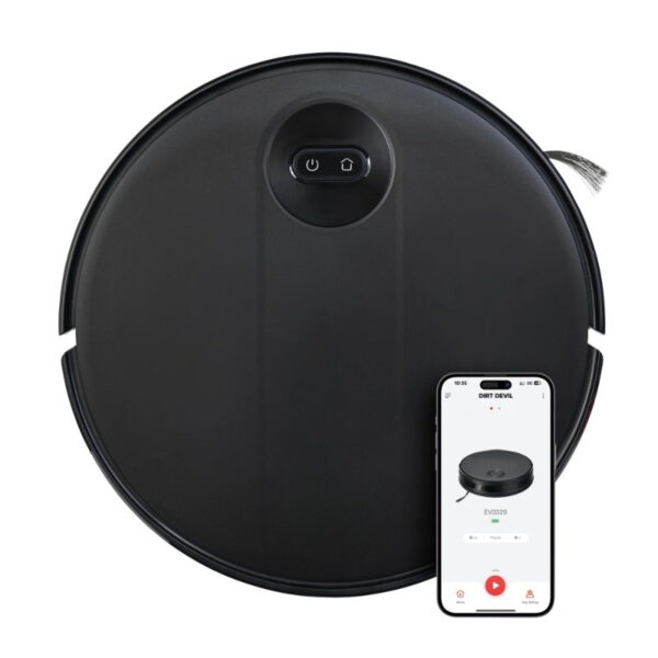 EV3320 Robot Vacuum - Wi-Fi App Controlled Auto-Docking 8 Cleaning Modes
