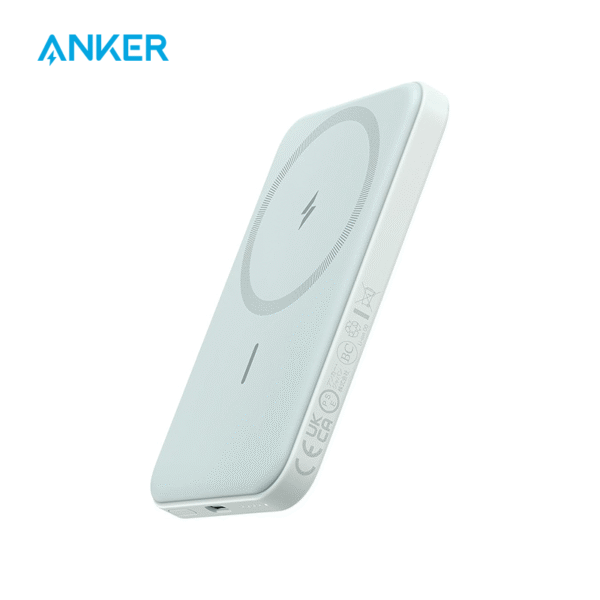 Anker Magnetic Portable Charger, 5,000mAh Wireless Portable Charger with USB-C Cable, Battery Pack, for iPhone 15/15 Plus/15 Pro/15 Pro Max, iPhone 14/13/12 Series and more (Refurbished) - Image 8