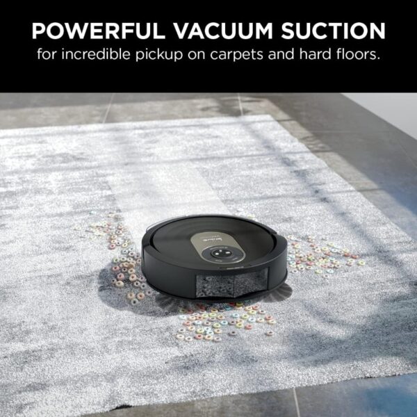 Shark AI Robot Vacuum and Mop with Home Mapping Perfect for Pets Wifi Works with Alexa Black Gold AV2001WD - Image 7