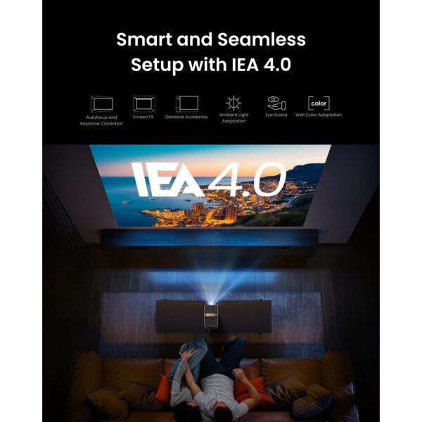 Refurbished NEBULA Cosmos 4K SE Smart Projector, 4K High-Brightness Projector with Dolby Vision,200" Huge Screen,1,800 ANSI Lumens Brightness,HybridBeam,Enhanced Image Quality,Portable (Renewed) - Image 7