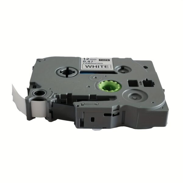 5pcs Brother P-Touch Label Maker Tape, Black on White, 0. 47" x 26. 2ft - Durable & Easy Peel for Indoor/Outdoor Use - Image 7
