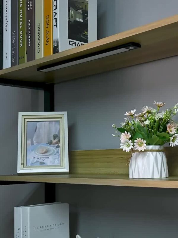 4/2pcs Motion Sensor Under Cabinet Lights, 3 Color Temperatures Wireless USB Rechargeable Night Light, Indoor Closet Lights, Stick-On Anywhere Magnetic Under-Counter Light Fixtures For Kitchen Cabinet Wardrobe Cupboard Stairs, Available In 2pcs. - Image 20