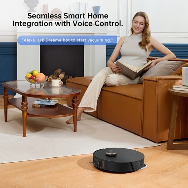 Dreame L20 Ultra Robot Vacuum And Mop With Mop-Extend, Auto Mop Removal & Raising, Washing And Drying, 7000Pa Suction, Self-Emptying, Self-Refilling, AI Obstacle Avoidance - Image 5