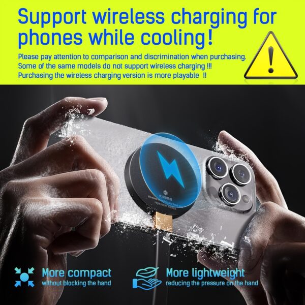 Mobile Phone Wireless Charger & Cooling Radiator - Image 3