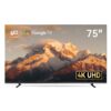 FPD 75 Inch Smart TV Google TV 4K UHD With Google Play And Google Cast Built In, HDR 10, Vision Atmos, MEMC, Voice Remote, Stream Live TV ( Canvas Series, CG75-C3, 2025 Model )