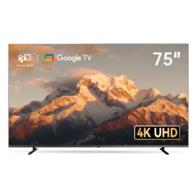 FPD 75 Inch Smart TV Google TV 4K UHD With Google Play And Google Cast Built In, HDR 10, Vision Atmos, MEMC, Voice Remote, Stream Live TV ( Canvas Series, CG75-C3, 2025 Model )