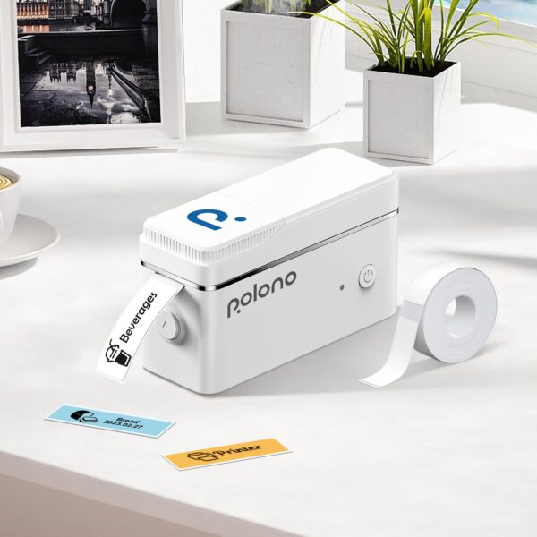 P31S Label Maker Machine With Stickers, Mini Portable Wireless Thermal Printer, For Organizing Storage Office Home Small Business, Sticker Maker Label Maker With Multiple Templates, Multi-color Option