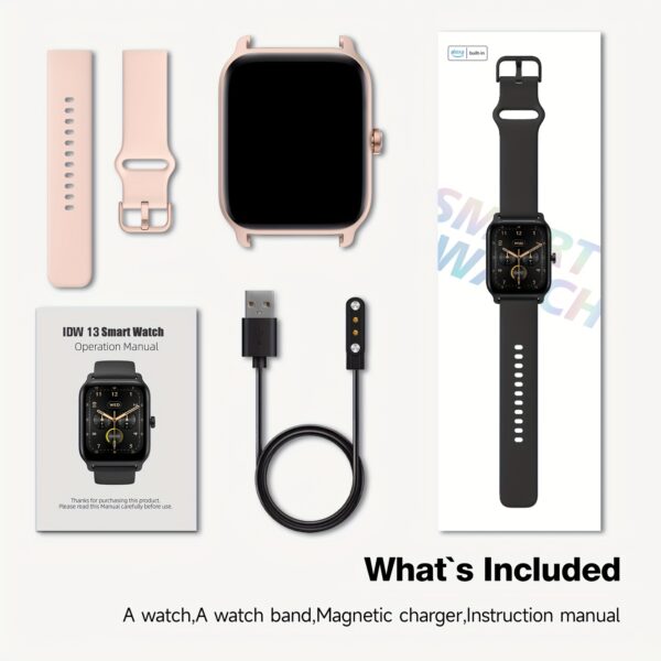 FAWEIO Smartwatch (Answer/Make Calls), 1.8 Inch Smart Watch for Women & Men with 100+ Sports Modes, Fitness Activity Tracker Pedometer, Built-in Alexa, Compatible with Android And iPhone, Perfect Gift for Family And Friends, Suitable for Festival Gift - Image 17