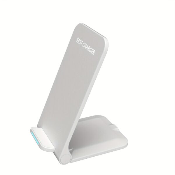 Wireless Charger Fast Charging Stand Wireless Android Desk Phone Charger Stand For Samsung Galaxy S24 Ultra S23, IPhone 15 Pro Max Plus 14 13 12 - Image 3