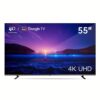 FPD 55-inch Smart TV Google TV 4K UHD with Google Play And Google Cast Built-in, HDR 10, Vision Atmos, MEMC, Voice Remote, Stream Live TV(Canvas-Series, CG55-C1, 2024 Model)
