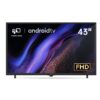 FPD 43 Inch Smart TV Full HD 1080p LED TV Frame Flat Screen Television With Google Cast Streaming Live Ultra Thin Android TV (Palette Series, CA43-P3, 2025 Model)