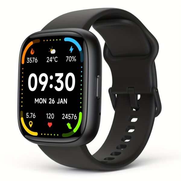 2024 Men's Women's Smartwatch With Wireless Calling, Built-in Alexa 1.83'' HD DIY Watch Face, 100 Sports Modes Activity Fitness Tracker, SMS Reminder, Pedometer, Weather Forecast, Alarm Clock, Camera Smartwatch For Android IOS - Image 3