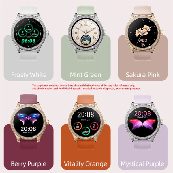 Smart Watch (Answer/Make Calls) for Women with Alexa Built-in, AI Voice, Call Integration, Smartwatch for Android iPhone, 1.38" Activity Tracker with Sleep Monitor, Fitness Tracker, Sleep Monitoring, 100+ Sports Fitness Tracker - Image 5
