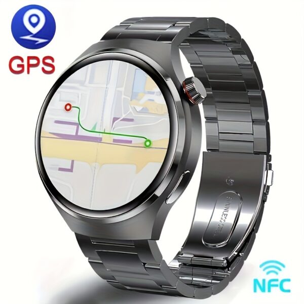 2024 New Men's Smart Watch Wireless Call AMOLED 1.53-inch HD Large Screen Outdoor Sports Fitness Multi sport Mode AI Voice Assistant Smart Watch NFC