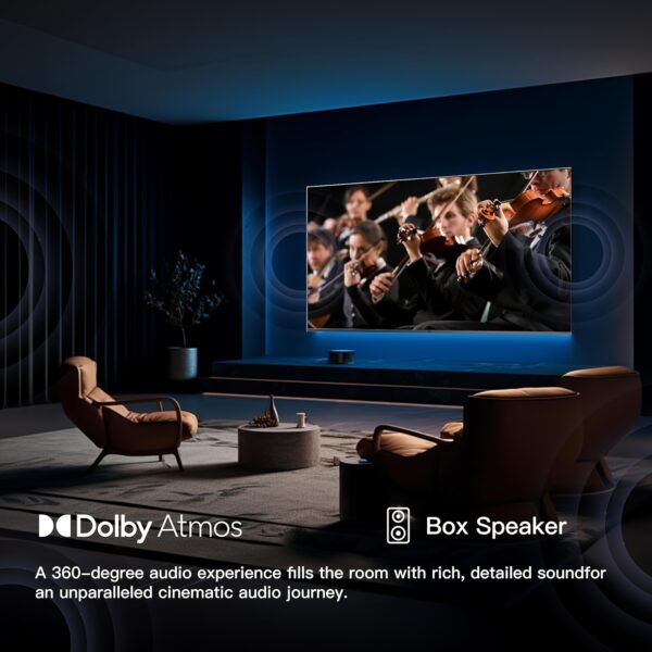 FPD 55-inch Smart TV Google TV 4K UHD with Google Play And Google Cast Built-in, HDR 10, Vision Atmos, MEMC, Voice Remote, Stream Live TV(Canvas-Series, CG55-C1, 2024 Model) - Image 2