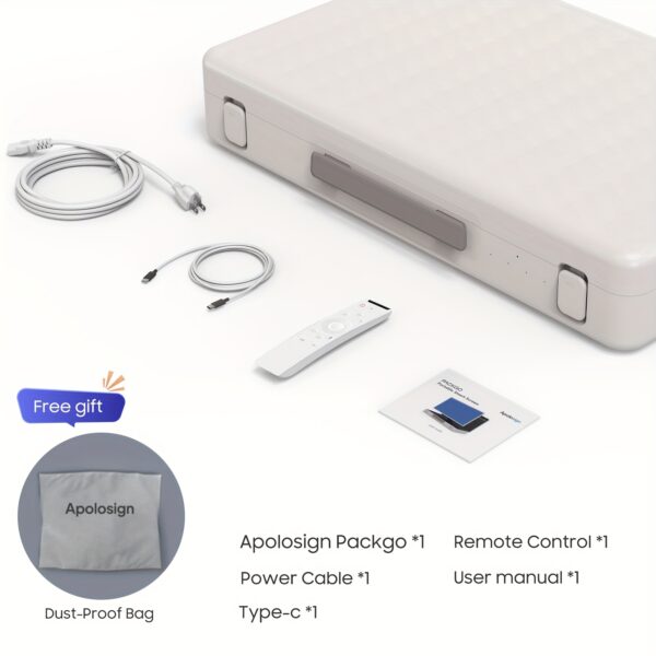 Apolosign Packgo 27 Inch Briefcase Smart TV - Portable Touch Screen Display, Built-in 6H Battery | Android 8GB+128GB, 1080p HD, WiFi | Camping/Travel/Tailgating Outdoor Entertainment System (HDTV Input & Screen Casting) - Image 7