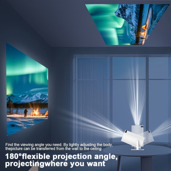 Magcubic Screen Mirroring System Projector HY300Pro US Plug Hi-chip A3100 200ANSI 1280*720P Dual Wifi Home Theater Portable Mini Projector - Image 6