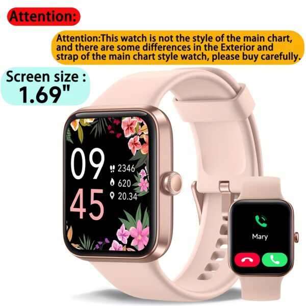 FAWEIO Smart Watch For Men Women Wireless Call, 1.95" Smartwatch with 100+ Sport Modes, Fitness Activity Tracker Pedometer, Built-in Alexa, Compatible With Android And for iphone, Perfect Gift For Family And Friends - Image 18