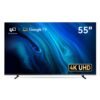 55 Inch Google TV Smart TV 4K UHD with HDR 10 & Vision/Atmos, Built-in Chromecast & Google Play, MEMC, Voice Remote, Stream Live TV - Canvas Series CG55-C1 (2025 Model), Home Entertainment | Modern Design | Highresolution Display