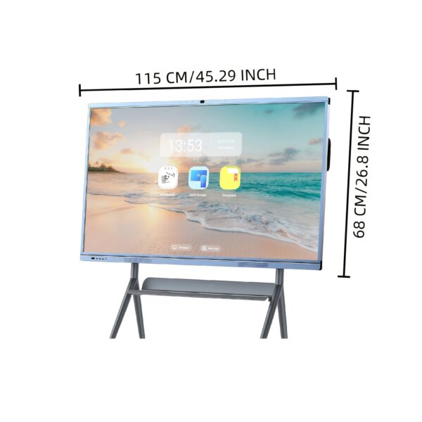 Digital Electronic Calendar, 49 Inch 4K Monitor Interactive Whiteboard And Smart Board for Classroom, Dual System Touchscreen for Presentation And Player for Advertisin - Image 7