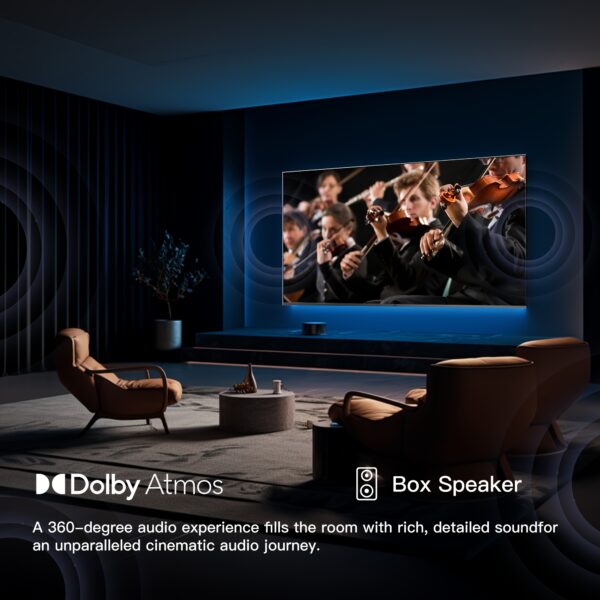 FPD 75 Inch Smart TV Google TV 4K UHD With Google Play And Google Cast Built In, HDR 10, Vision Atmos, MEMC, Voice Remote, Stream Live TV ( Canvas Series, CG75-C3, 2025 Model ) - Image 3