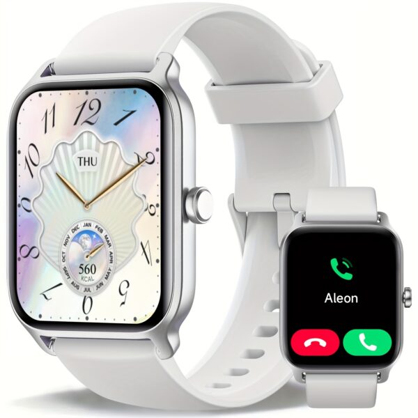 FAWEIO Smartwatch (Answer/Make Calls), 1.8 Inch Smart Watch for Women & Men with 100+ Sports Modes, Fitness Activity Tracker Pedometer, Built-in Alexa, Compatible with Android And iPhone, Perfect Gift for Family And Friends, Suitable for Festival Gift - Image 10