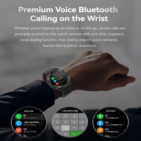 2025 New Smart NFC Watch, TWS 2-in-1 Wireless Dual Earphones Sports Smart Watch, 1.43-inch 466 * 466 HD Screen, Wireless Call, AI Voice Assistant, Multiple Exercise Modes, Fitness Tracker, Men'S Fashion Sports Watch, Men'S Gifts - Image 13
