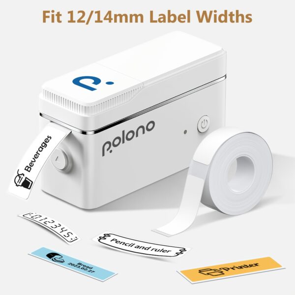 P31S Label Maker Machine With Stickers, Mini Portable Wireless Thermal Printer, For Organizing Storage Office Home Small Business, Sticker Maker Label Maker With Multiple Templates, Multi-color Option - Image 4