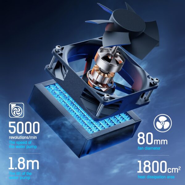 Mobile Phone Wireless Charger & Cooling Radiator - Image 6
