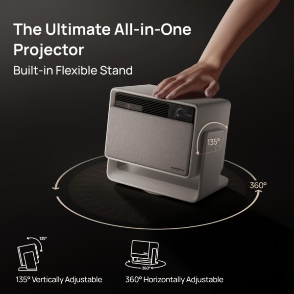 XGIMI Horizon S Max 2024 New 4K Projector, IMAX Enhanced Portable Projector, Dolby Vision, 3100 ISO Lumens, 110% BT.2020, Built-in Flexible Stand, Intelligent Screen Adaption, 2 X 12W Harman Kardon - Image 5