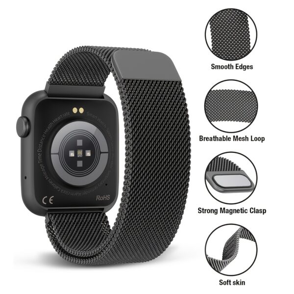 EarlySincere Smartwatch for Men & Women - HD 1.9" Touch Screen, Call/Answer Function, Fitness Tracker with AI Assistant, Silent Alarm, Remote Photo Control, Music Playback, Sedentary Reminder, Hydration Alert, Weather Display - for Android & iOS, Best Gift - Image 6