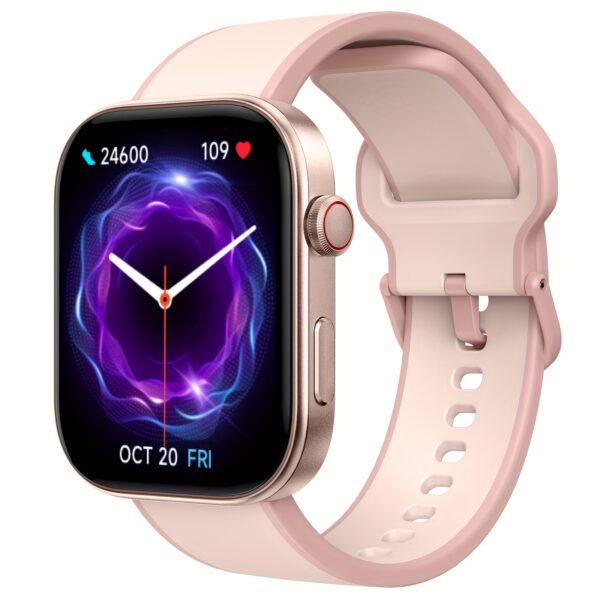 FAWEIO 1pc 1.99 Inch Screen Smart Sports Watch for Men, AI Voice, Smart Fashion Watch, Support 100 Sport Modes, Fitness, Core Training, Hiking, Indoor Cycling, Yoga, Pilates, Incoming Call, Message Notification, Compatible with Android&iPhone - Image 5