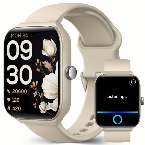 FAWEIO Smart Watch For Men Women Wireless Call, 1.95" Smartwatch with 100+ Sport Modes, Fitness Activity Tracker Pedometer, Built-in Alexa, Compatible With Android And for iphone, Perfect Gift For Family And Friends - Image 16