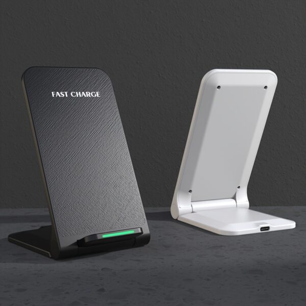 Wireless Charger Fast Charging Stand Wireless Android Desk Phone Charger Stand For Samsung Galaxy S24 Ultra S23, IPhone 15 Pro Max Plus 14 13 12