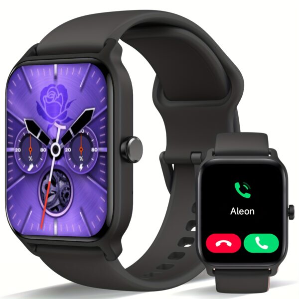 FAWEIO Smartwatch (Answer/Make Calls), 1.8 Inch Smart Watch for Women & Men with 100+ Sports Modes, Fitness Activity Tracker Pedometer, Built-in Alexa, Compatible with Android And iPhone, Perfect Gift for Family And Friends, Suitable for Festival Gift - Image 8