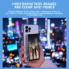 Magnetic Phone Vlog Selfie Monitor Screen Display - 1080P High Definition Wireless Viewing, Rechargeable 36V Dual Power Supply (Battery/ USB), Compatible with Ios And Android, Suitable for Live Broadcast, Content Creation, Selfie, Modern Fashion Design | Durable Construction
