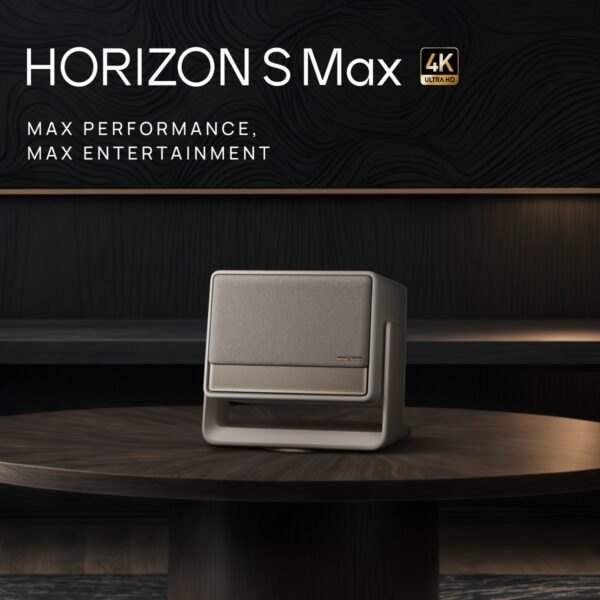 XGIMI Horizon S Max 2024 New 4K Projector, IMAX Enhanced Portable Projector, Dolby Vision, 3100 ISO Lumens, 110% BT.2020, Built-in Flexible Stand, Intelligent Screen Adaption, 2 X 12W Harman Kardon - Image 7