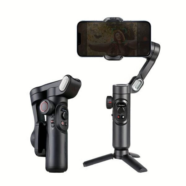 3-axis Handheld Gimbal Stabilizer Foldable Smartphone Video Recording Vlog PTZ Stabilizer-The Perfect Valentine'S Day Gift For A Boyfriend And Girlfriend - Image 7