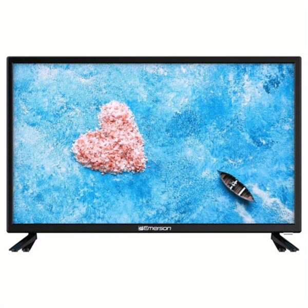 Emerson 24 Class Widescreen HD LED Teion TV - Vibrant Color Reproduction, Energy-Efficient LED Backlight, Durable Design for Immersive Home Entertainment, Energyefficient Appliance, Stylish Display, Reliable Performance, Smart Display, Modern Households - Image 8