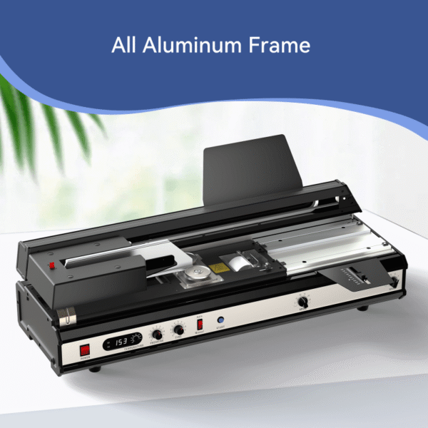 A4 Size Semi-Automatic Hot Melt Glue Book Binding Machine - Fully Auto Adhesive, 8-Tip Tungsten Steel Milling Knife, Dust Collection & Smoke Filtration System, Manual Scale Adjustment for Office & School Use, Professional Desktop Design, Durable Construction - Image 7