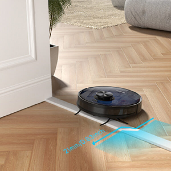 Geek Smart L7 Robot Vacuum and Mop Combo - 2700Pa Super Strong Suction, LDS Smart Navigation, WiFi & App Control, 5 Map Modes, Carpet Boost, Pet Hair Cleaning, Voice Compatible for Large Homes, Smart Vacuum Robot, Automated Cleaning, Stylish Appliance, Efficient Cleaning, Appcontrolled Cleaner, Techsavvy Users - Image 9