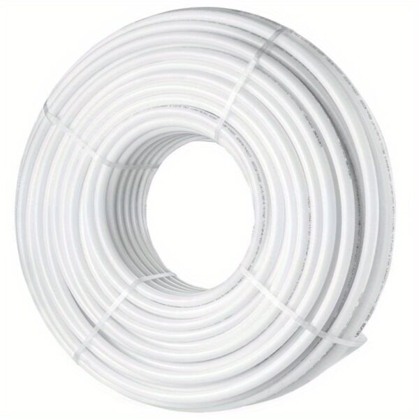 3/ 4 Inch PEX- B Flexible Pipe Tubing 500 Feet for Hot and Cold Potable Water Plumbing Applications with Free and Clamps White - Image 5