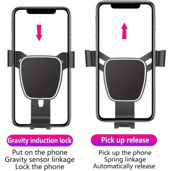 Car Phone Holder for Mercedes Benz C Class 20192021 c260 c200 c300 GLC Class 20202022 GLC260 GLC300 Auto Accessories Navigation Bracket Interior Decoration Mobile Cell Phone Mount - Image 4