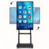 Digital Electronic Calendar, 49 Inch 4K Monitor Interactive Whiteboard And Smart Board for Classroom, Dual System Touchscreen for Presentation And Player for Advertisin