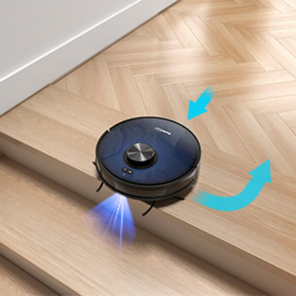 Geek Smart L7 Robot Vacuum and Mop Combo - 2700Pa Super Strong Suction, LDS Smart Navigation, WiFi & App Control, 5 Map Modes, Carpet Boost, Pet Hair Cleaning, Voice Compatible for Large Homes, Smart Vacuum Robot, Automated Cleaning, Stylish Appliance, Efficient Cleaning, Appcontrolled Cleaner, Techsavvy Users - Image 10