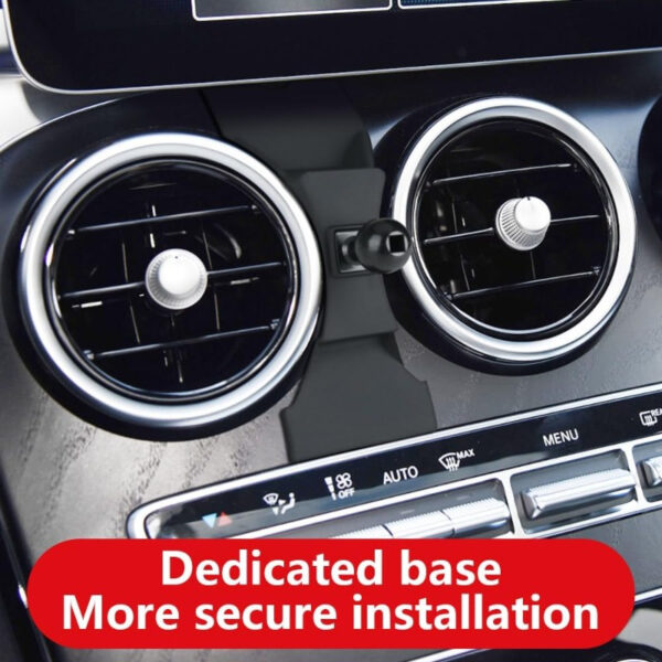 Car Phone Holder for Mercedes Benz C Class 20192021 c260 c200 c300 GLC Class 20202022 GLC260 GLC300 Auto Accessories Navigation Bracket Interior Decoration Mobile Cell Phone Mount - Image 5