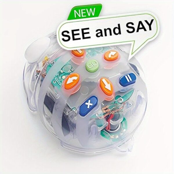 Blue Bot Floor Robot Single See Say for Classroom Teaching Learning Coding for Beginner - Image 4